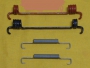 Пружины колодок тормозных задних ремкомплект (77364020) Италия/Польша